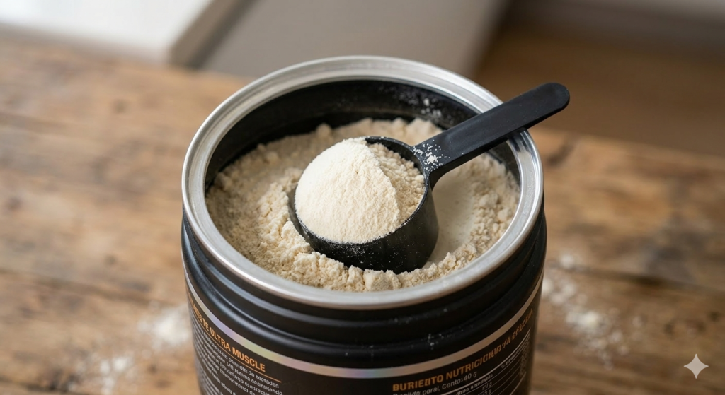 La proteina de suero de leche es de los suplementos con mayor evidencia cientifica.